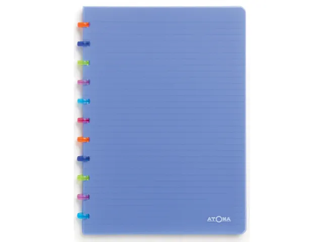 schrift Tutti Frutti ft A4, geruit 5mm, transparant blauw