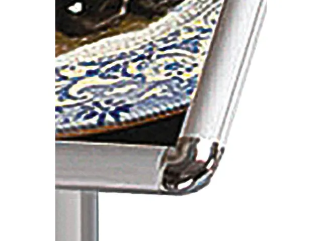 Infodisplays H 910-1250Mm Din A4 Staand En Liggend 90° Kantelbaar