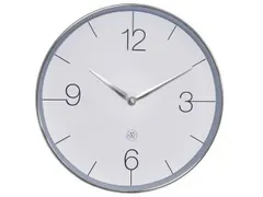 Wandklok nXt Finesse 30,5 cm zilver
