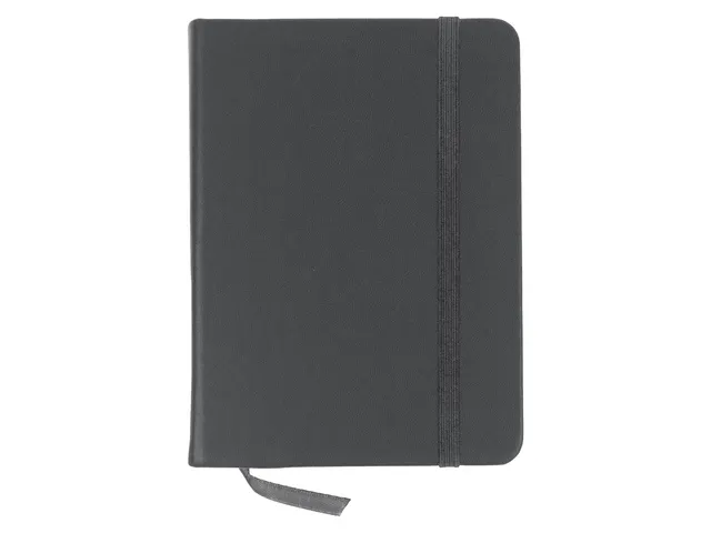 Schetsboek Kangaro A6 cold grey PU HC 80 vel 140gr roomwit met elastie