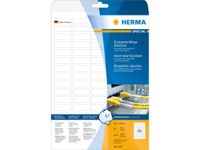 Etiketten 8337 Slijtvast A4 37x13mm Wit Folie Mat Weerbestendig