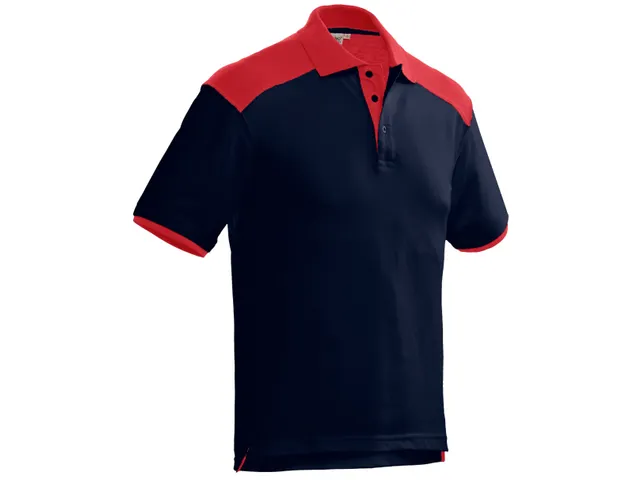 Polo Santino Tivoli Bleu marine/Rouge Taille L