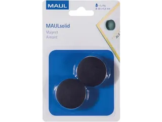 magneet Solid 38 mm trekkracht 25 kg 2 stuks zwart - 2
