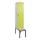 locker voor scheiding van kleding,HxBxD 2120x400x815mm,1vak