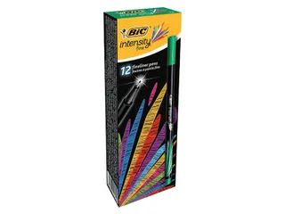 Fineliner Bic Intensity fijn groen - 3