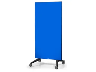 Mobiel Glasbord Blauw Magnetisch 90x175Cm - 1