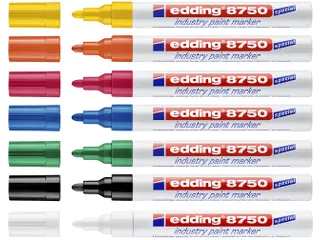 Lakmarker edding e-8750 industry geel - 3