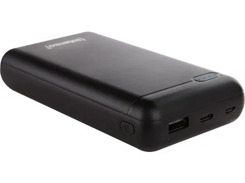 Powerbank XS20000 - 20.000mAh - Li-polymer USB-A en USB-C zwart