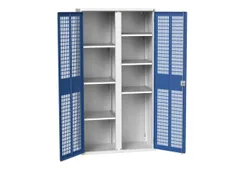 universele kast,HxBxD 2000x1050x550mm,6xStalen bodem,scheidingswand