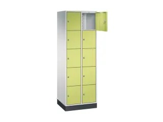 lockerkast,RAL 7035/RDS1108060,HxBxD 1950x620x500mm,2x5vakken - 1