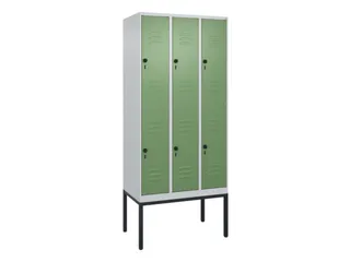 dubbeldekse locker,HxBxD 2120x900x500mm,3x2vak.,vak B 300mm - 1