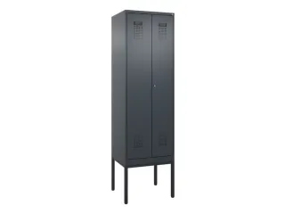locker voor scheiding van kleding,HxBxD 2120x600x500mm,2vak - 2