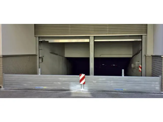 bescherming tegen hoog water montage binnenwelving H 300mm B 1200mm