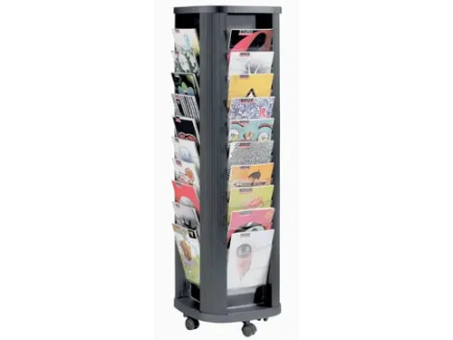 Paperflow Mobiele Folderhouder Carrousel 40 Vak