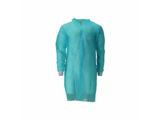 Cmt Pp Non Woven Bezoekersjas Met Drukknopen Groen Maat XXXL 100 Stuks - 1
