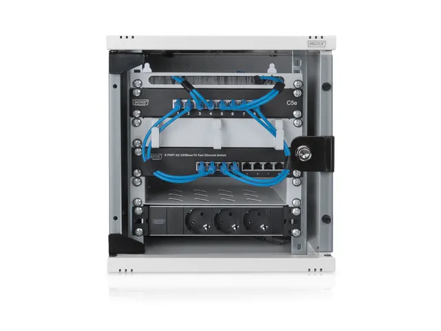 Digitus Serverkast 6U Wandbevestiging 330x312x300mm Lichtgrijs