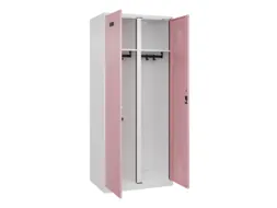 locker voor scheiding van kleding,HxBxD 1850x800x500mm,2vak