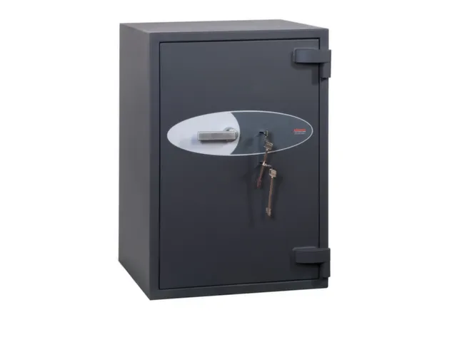 kluis,HxBxD 1020x690x690mm,2niveaus,romp RAL7024,front RAL7024