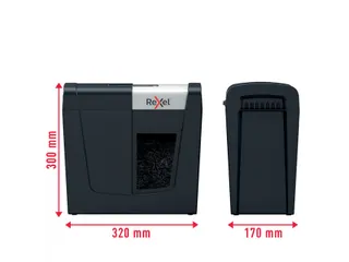 Papiervernietiger Rexel Secure MC3 P-5 snippers 2x15mm - 3
