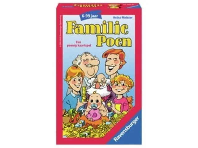 Ravensburger Familie Poen Kaartspel 6+