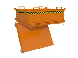 mini-bodemklepcontainer,HxLxB 625x1000x1200mm,0,37m³,inrijbeugel,staa