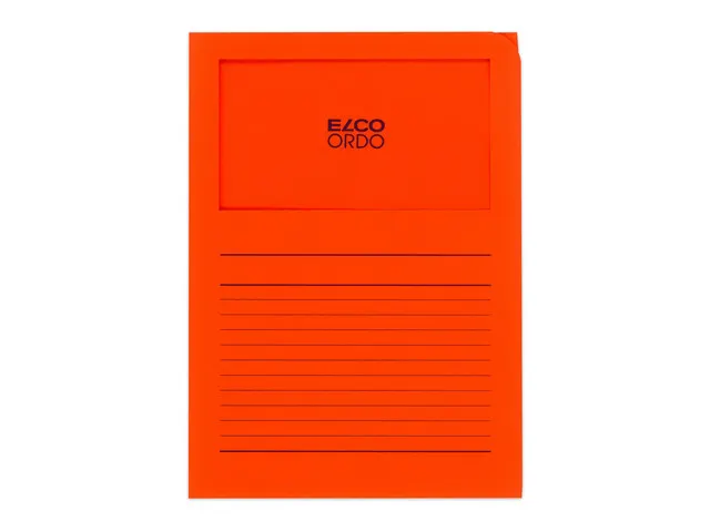Map Elco Ordo Classico mvenst A4 120gr 220x310mm oranje 100st verp1002