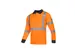 Poloshirt Lerby Fluororanje, Maat 3EL