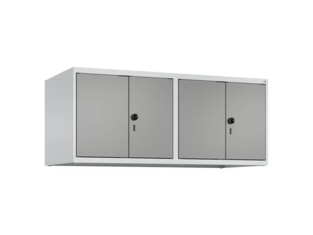 opzetkast,v. locker voor scheiding van kleding,4vak.,vak B 300mm
