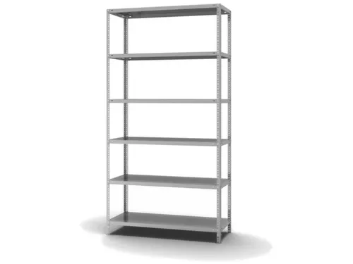 magazijnstelling,grondveld,HxBxD 2500x1300x500mm,vaklast 125kg