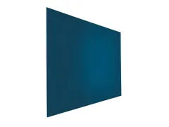 Prikbord Paneel Float Bulletin 120x200cm Blauw frameloos