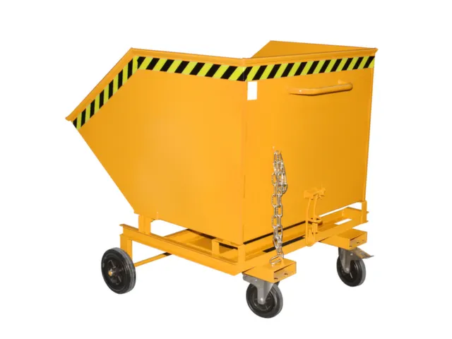 Kiepwagen,waterdicht,HxLxB 1290x1420x1340mm,1m³,draagverm. 300kg