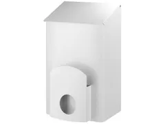 Hygiënebak 7 Liter Met Zakjeshouder Rvs Wit