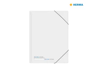 HERMA 4202 Verwijderbare etiketten A4 63,5x8,5mm Wit 2400 stuks - 4