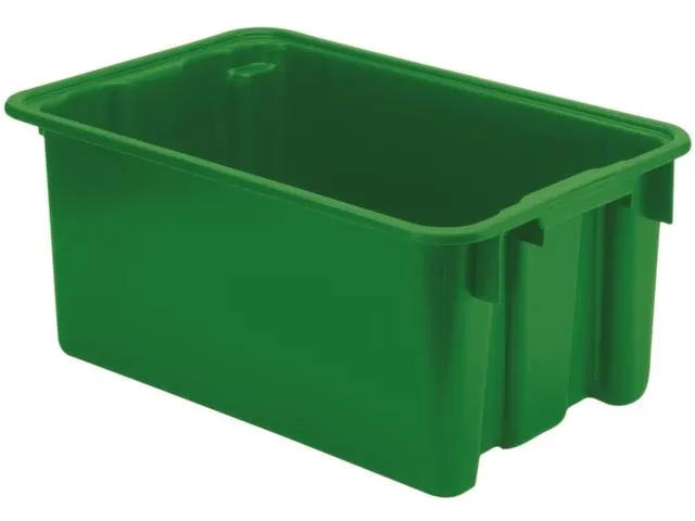 Draaistapelbak Pp Hxlxb 250X600X400Mm 45L Groen
