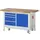 Werkbank H X B X D 880x 1500x 700mm Beukenhouten Werkblad 4 Laden Kast