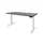 Elektrisch Bureau Dextro Plus 200x100cm Frame Wit Blad Logan Eik