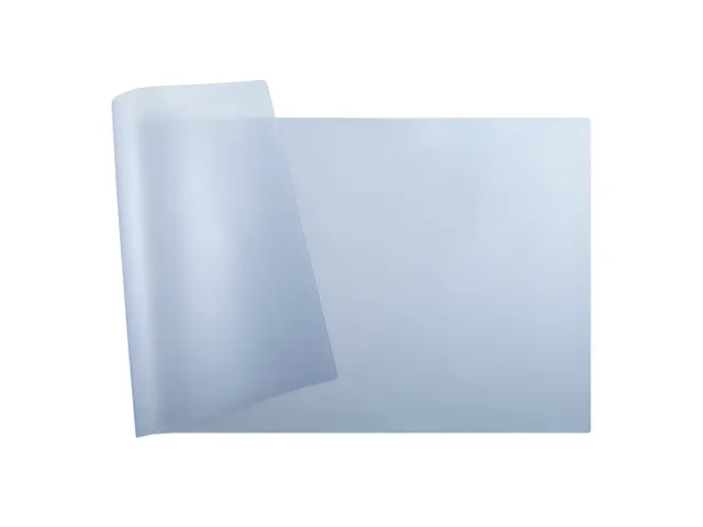 Onderlegger flexibel PVC 43x90cm kristal