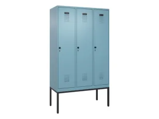 locker voor scheiding van kleding,HxBxD 2120x1200x500mm,3vak - 2