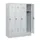 schoollocker,HxBxD 1630x1200x500mm,4vak,vak B 300mm,draaigrendel