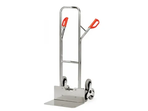 Aluminium Trappensteekwagen 200kg Schep 480x590mm Massief Rubber