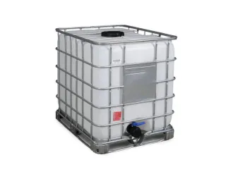 IBC-container,HxLxB 1160x1200x1000mm,1000l,invulopening Ø 225mm - 1