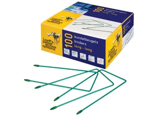 Bundelbeugel Loeff's 1224 extra lang 150mm 100 stuks - 1