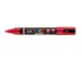 Paintmarker Uni POSCA PC-5BR brushpunt M rood