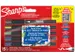 Creatieve marker Sharpie brushpunt assorti blister à 5 stuks