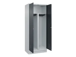PBM-locker,HxBxD 1950x800x500mm,2vak,vak B 400mm,cil.-slot - 2