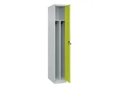 locker voor scheiding van kleding,HxBxD 1850x300x500mm,1vak