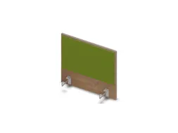 opzetpaneel bureau aanbouw zijkant NT-cherry BN7048-groen 600mm