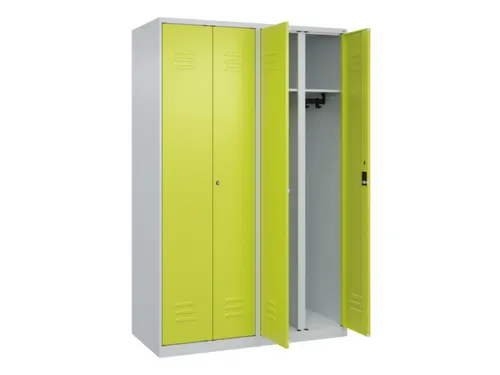 locker voor scheiding van kleding,HxBxD 1850x1200x500mm,4vak