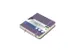 Schetsboek Kangaro 12x12cm heather purple PU HC 80 vel 140gr roomwit m