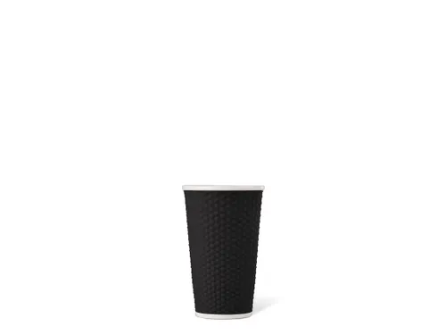 Beker porselein Les Artistes Paris 450ml met siliconen grip Zwart